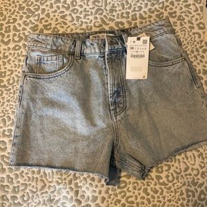 Zara high rise short